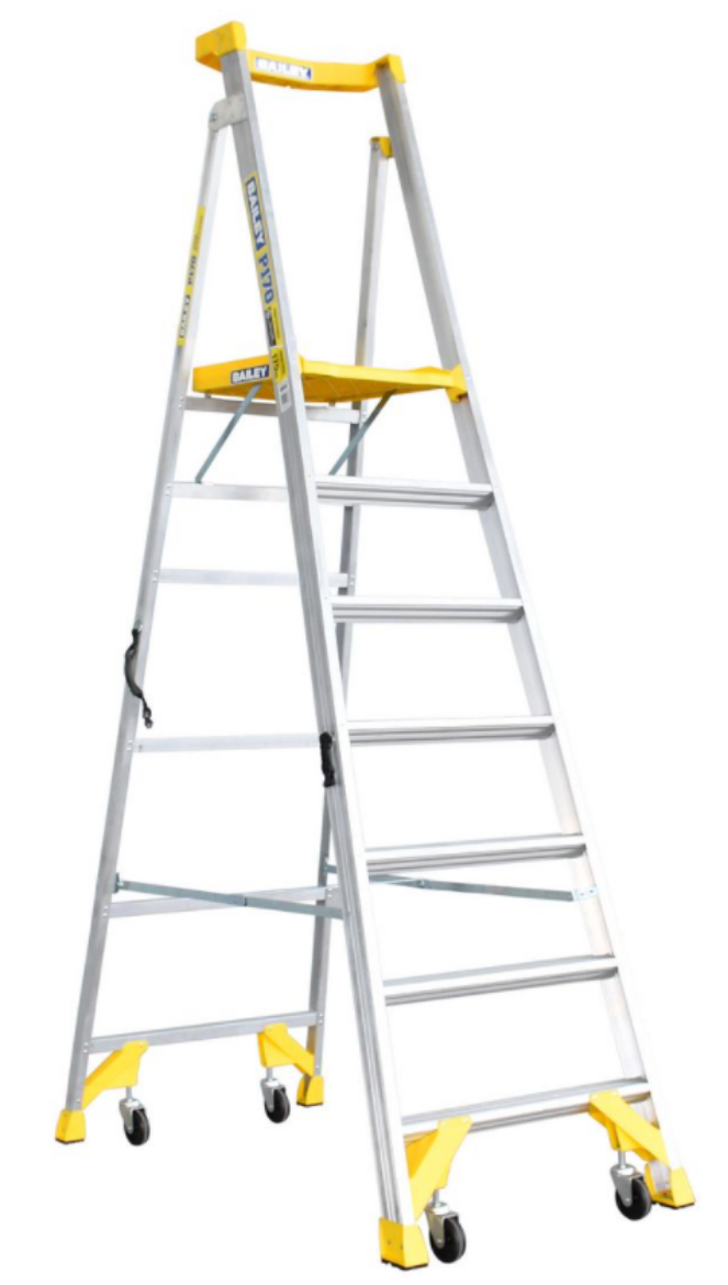 Picture of AL P170-7 170kg Ind Job Station - Platform Step Ladder