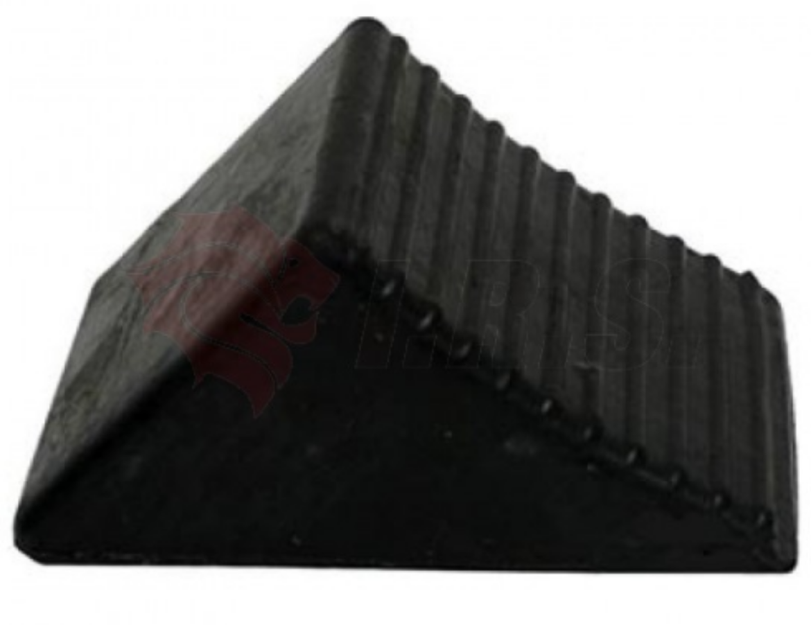 Picture of WHEEL CHOCK BLACK RUBBER 205(L)x130(W)x100(H)