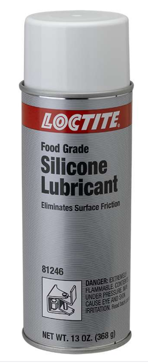 Picture of LOCTITE SILICONE SPRAY LUBRICANT 360G FOOD GRADE (209795)