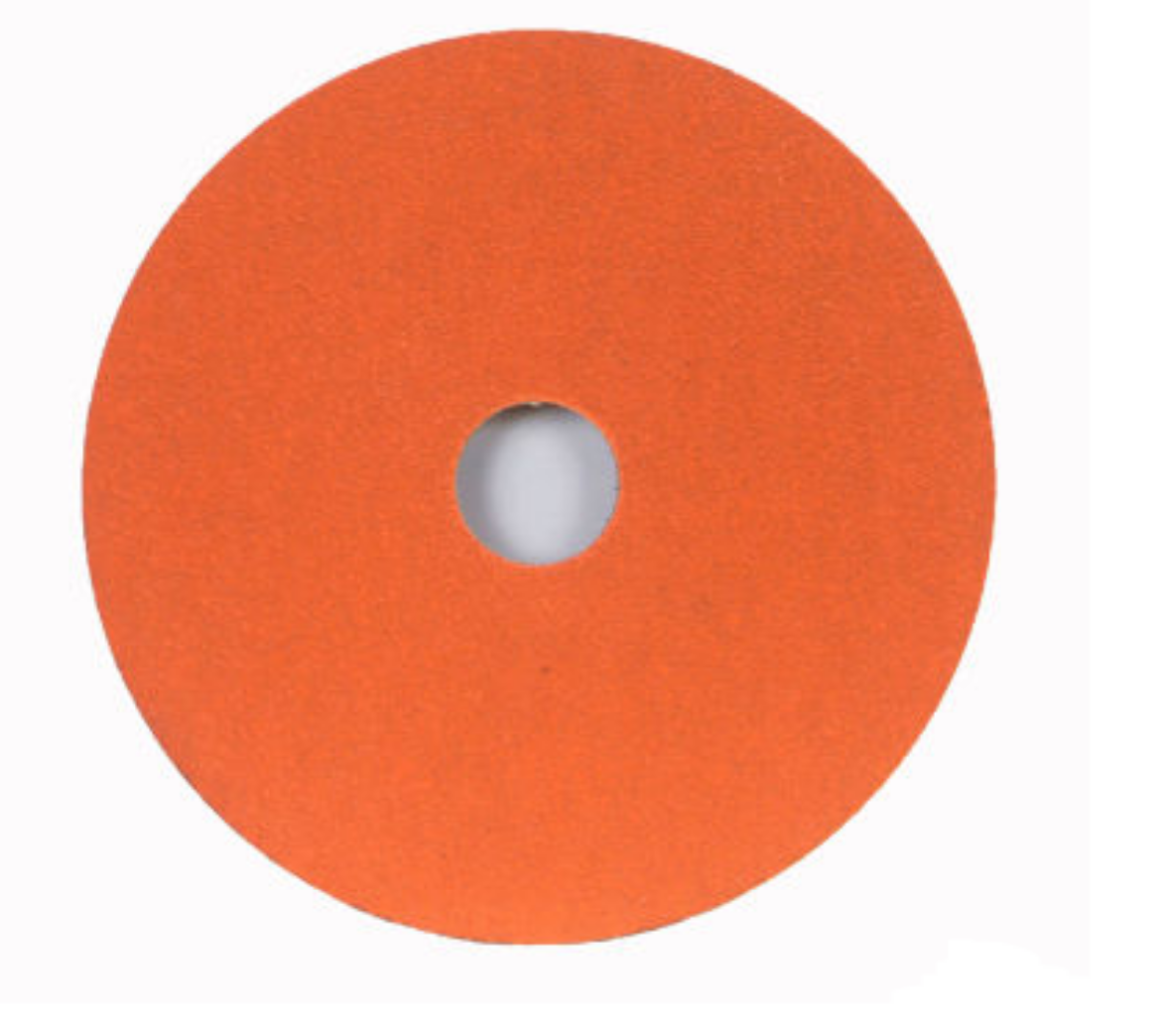 Picture of Sand Fibre Disc - Ceramic - Orange - 125 x 22 mm - 24 Grit - F980 - SG Blaze® - Norton