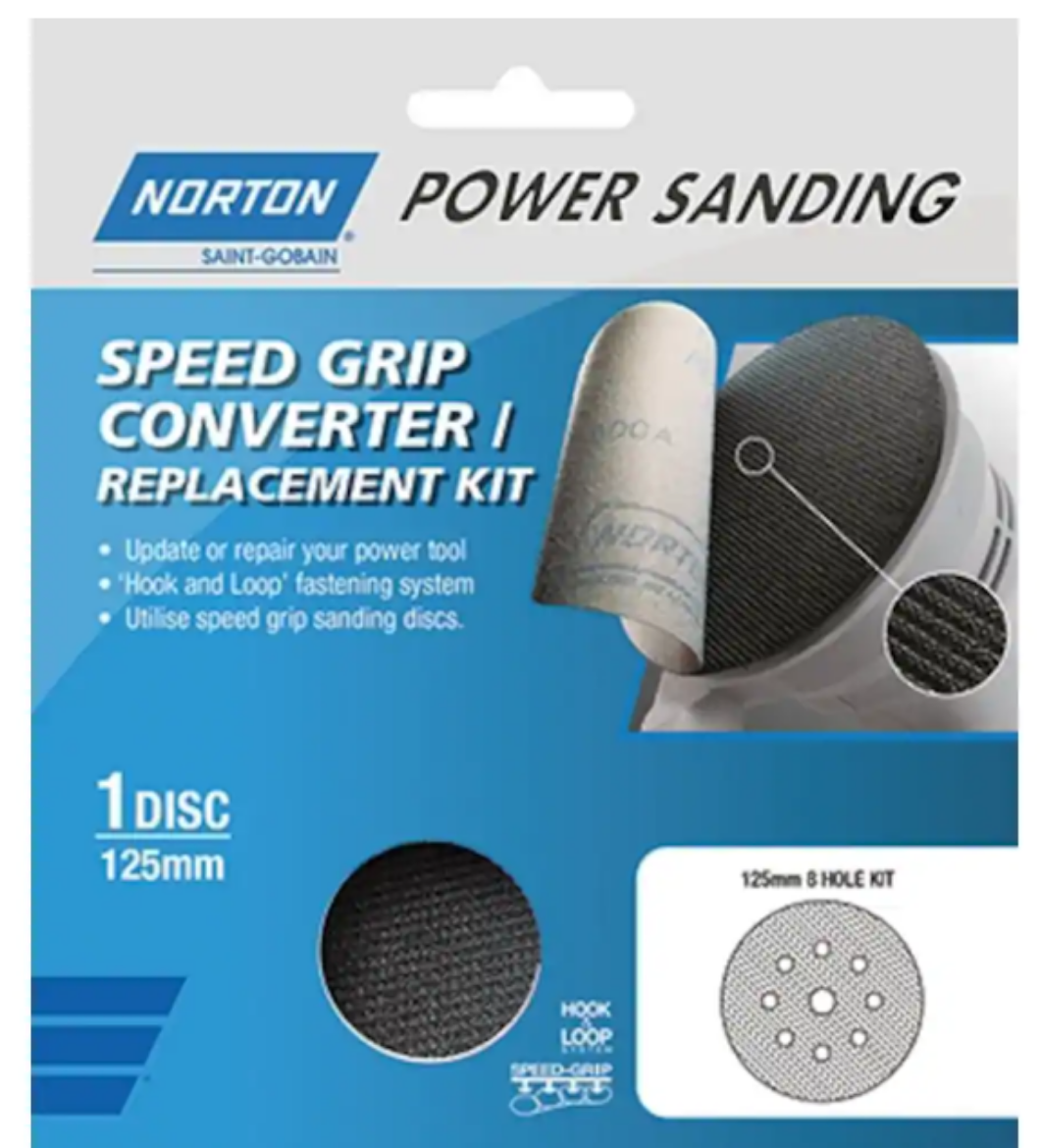 Picture of Speed-Grip Converter/Replacement Kit - 125MM (Adhesive Velcro for Sander)