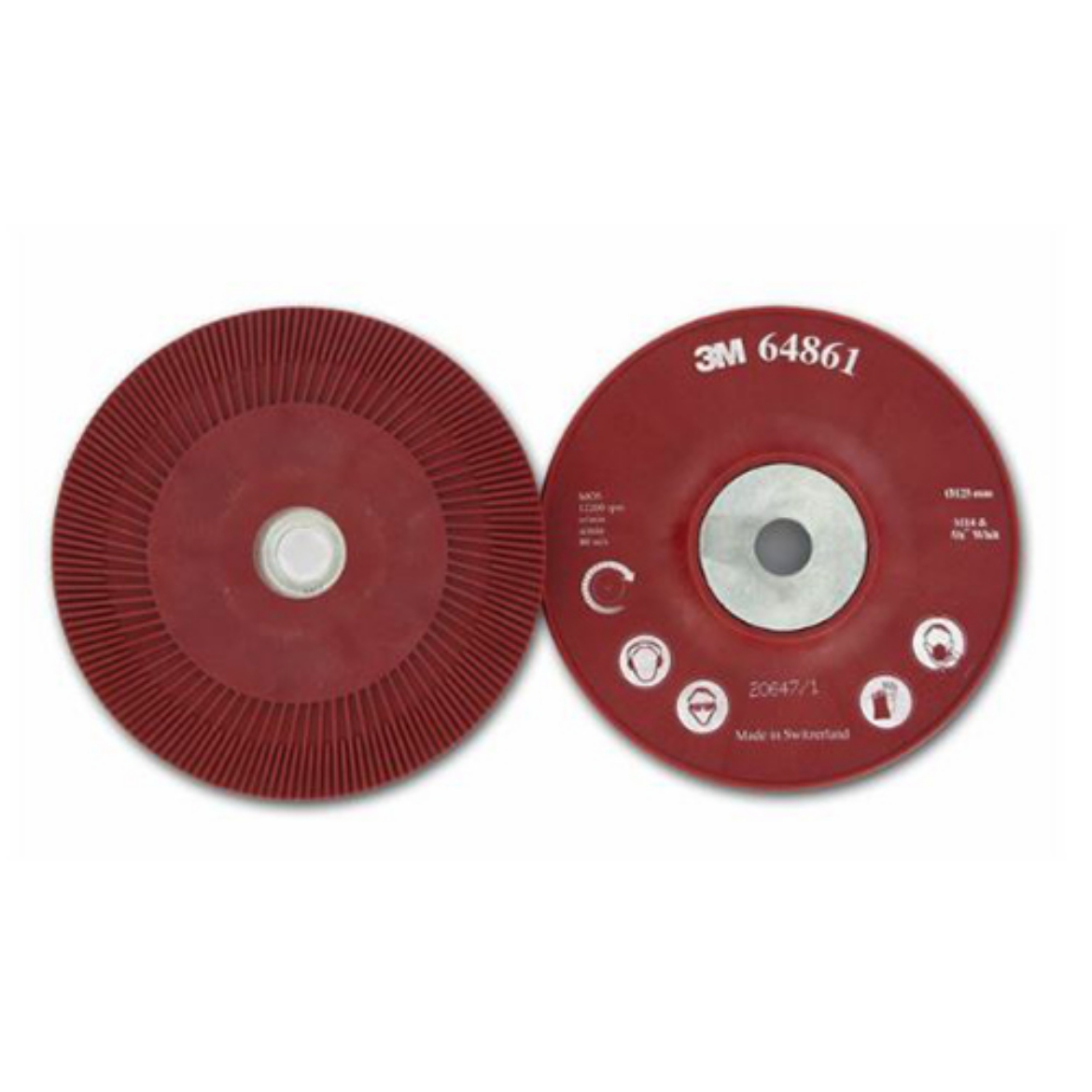 Picture of 3M™ High Performance Ribbed Back-Up Pad - 125mm