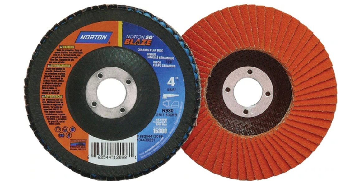 Picture of TYPE 29 100x16mm C80 BLAZE FLAP DISCS - R980 (ORANGE)