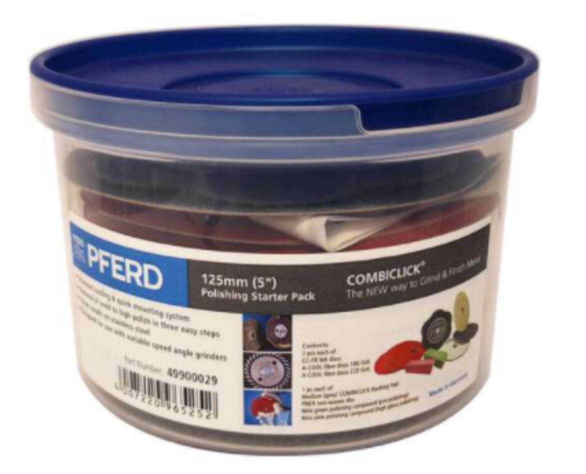 Picture of PFERD POLISHING KIT COMBICLICK 5"/125MM STARTER PACK