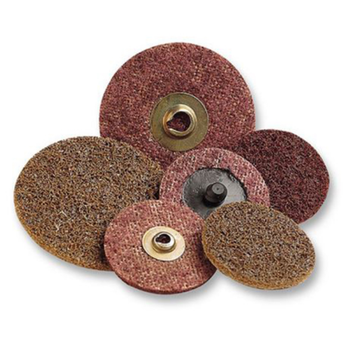 Picture of SCOTCH BRITE ROLOC SURFACE CONDITIONING DISC TR 75MM (3") MAROON - MEDIUM