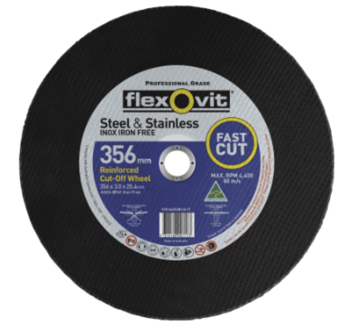 Picture of 356 x 3.0 x 25.4mm A36SB L/SPEED PORTABLE CHOP SAWS - METAL