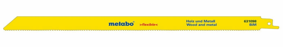 Picture of METABO 300MM SABRE SAW BLADE WOOD/METAL (5)