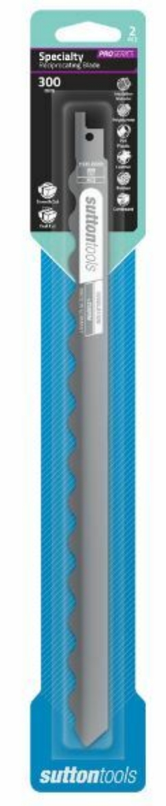 Picture of Recip Blade H534 Insulation Wave/Cut 300x19x1.27mm HCS 2PK