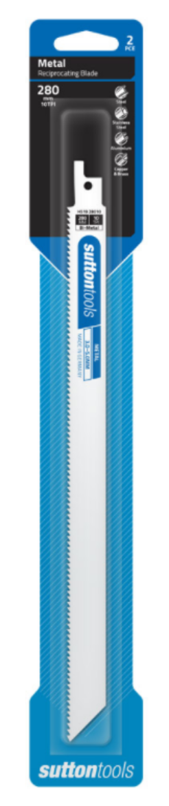 Picture of Recip Blade H519 Metal 280x19x0.9mm 10 TPI Bi-Metl 2PK