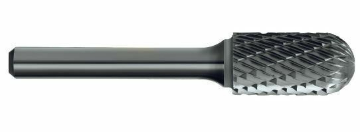 Picture of BURR CRB B201 SC200 CYL RAD END DBLCUT  5/16x 3/4  1/4 SHK