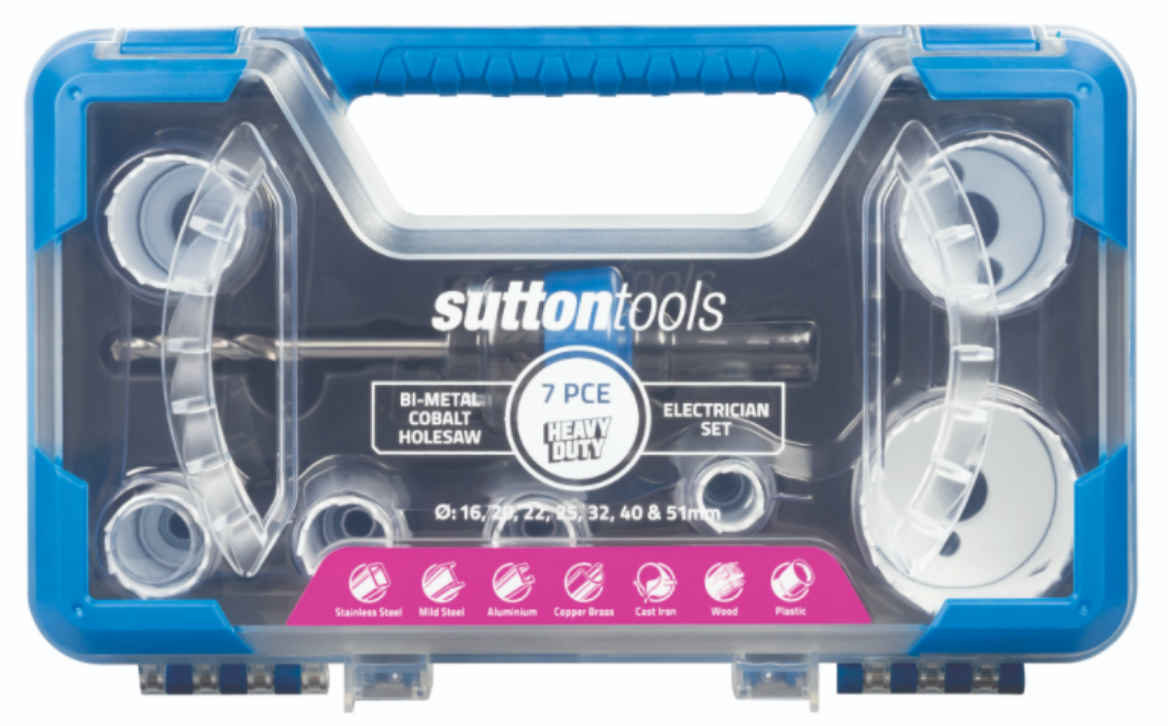 Picture of HOLESAW SET H125 M42 ELECTRICIAN 16,20,22,25,32,40,51