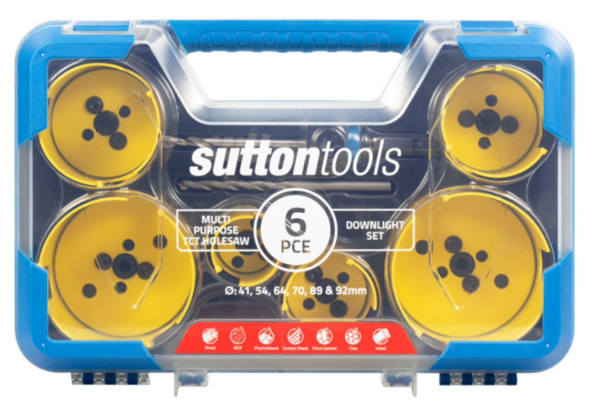 Picture of HOLESAW SET H127 M/Purpose DOWNLIGHT 41,54,64,70,89,92mm