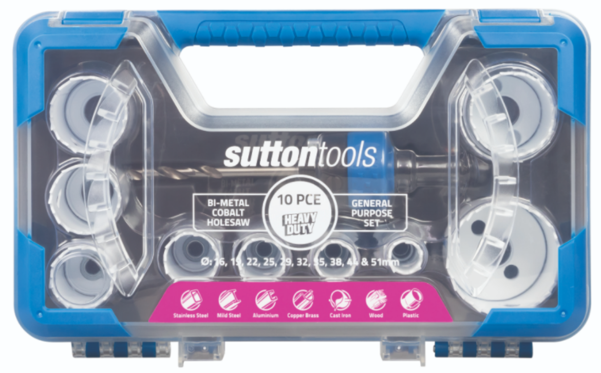 Picture of HOLESAW SET H125 M42 GEN PURP 16,19,22,25,29,32,35,38,44,51