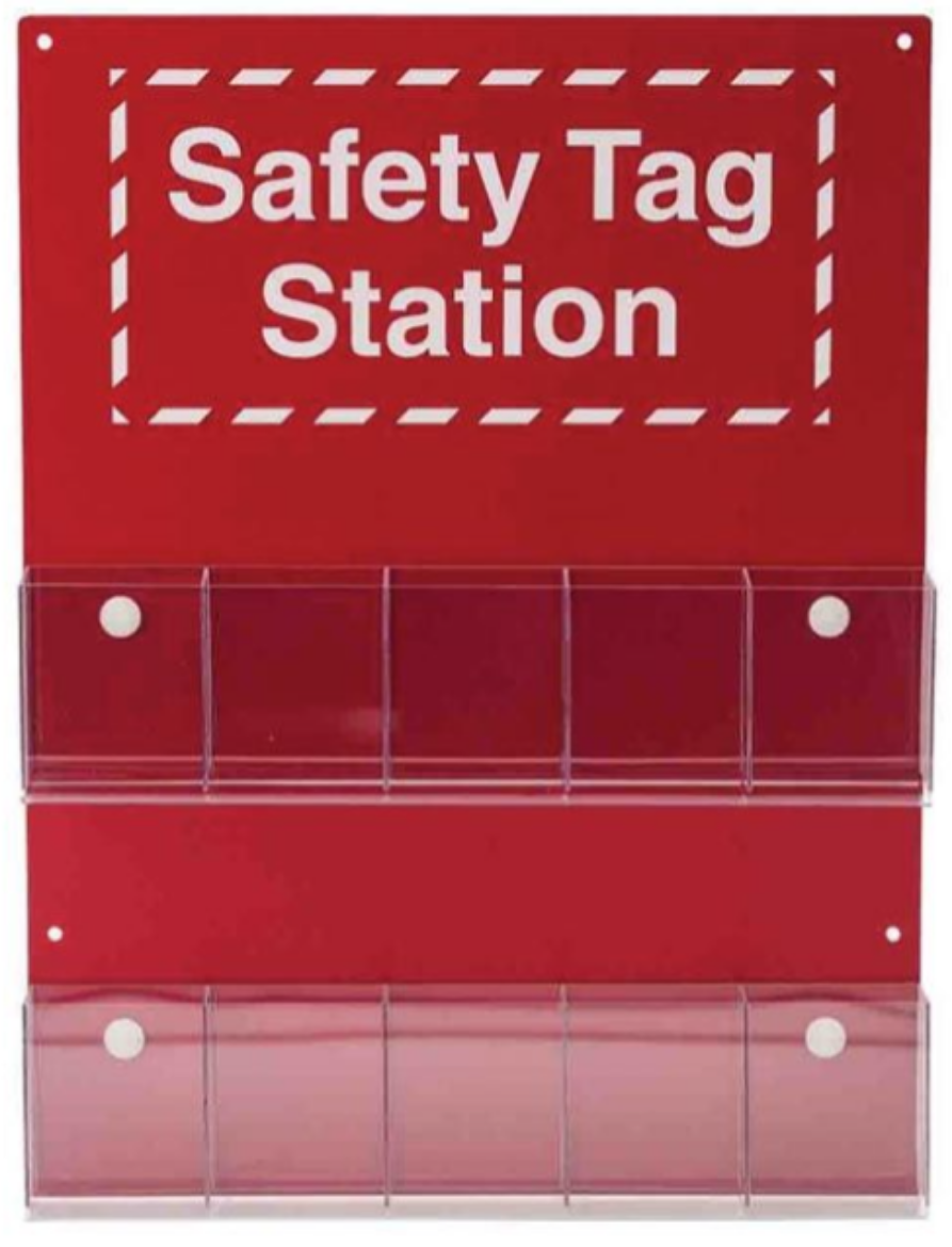 Picture of SAFETY TAG CENTER FOR 145X75 TAGS ONLY