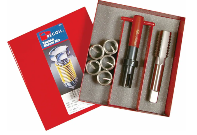 5/8-18 Thread Repair Kit - Stainless Steel Inserts 0.5" & 0.76" Lengths With Tools