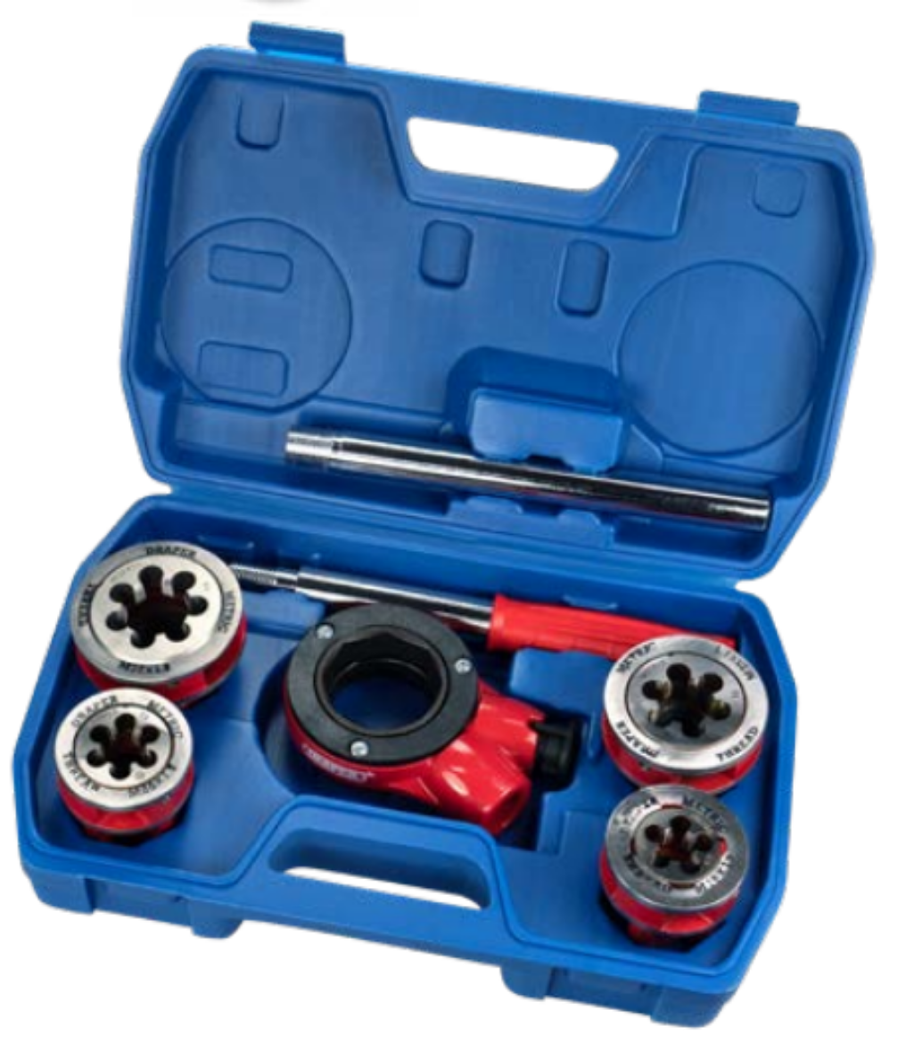 Picture of DRAPER RATCHET PIPE THREAD KIT 1/2, 3/4, 1IN, 1-1/4 BSPT