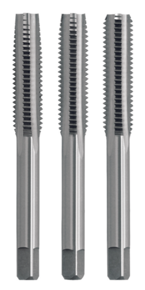 Picture of TAP SET M4x0.8 ISO2/6H 3F ISO529 HSS TAPER, INTERMEDIATE & BOTTOMING