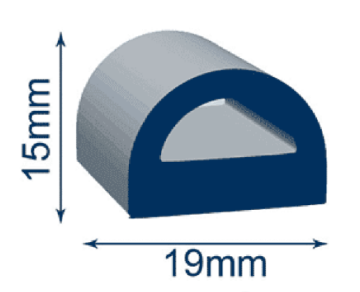Picture of Self Adhesive Sponge - 19mm x 15mm x 5m