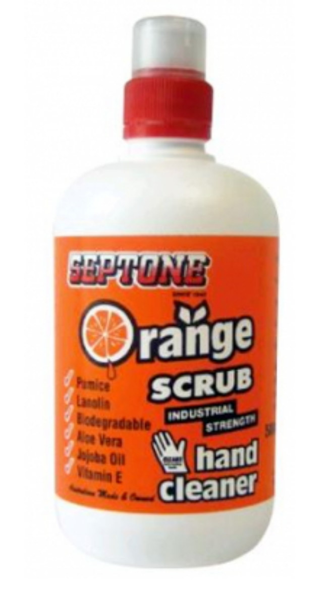 Picture of SEPTONE ORANGE SCRUB HAND CLEANER 500ML
