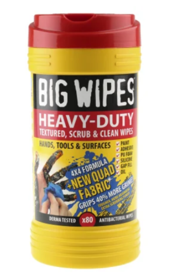 Picture of Big Wipes Heavy-Duty Wipes 80 Pack