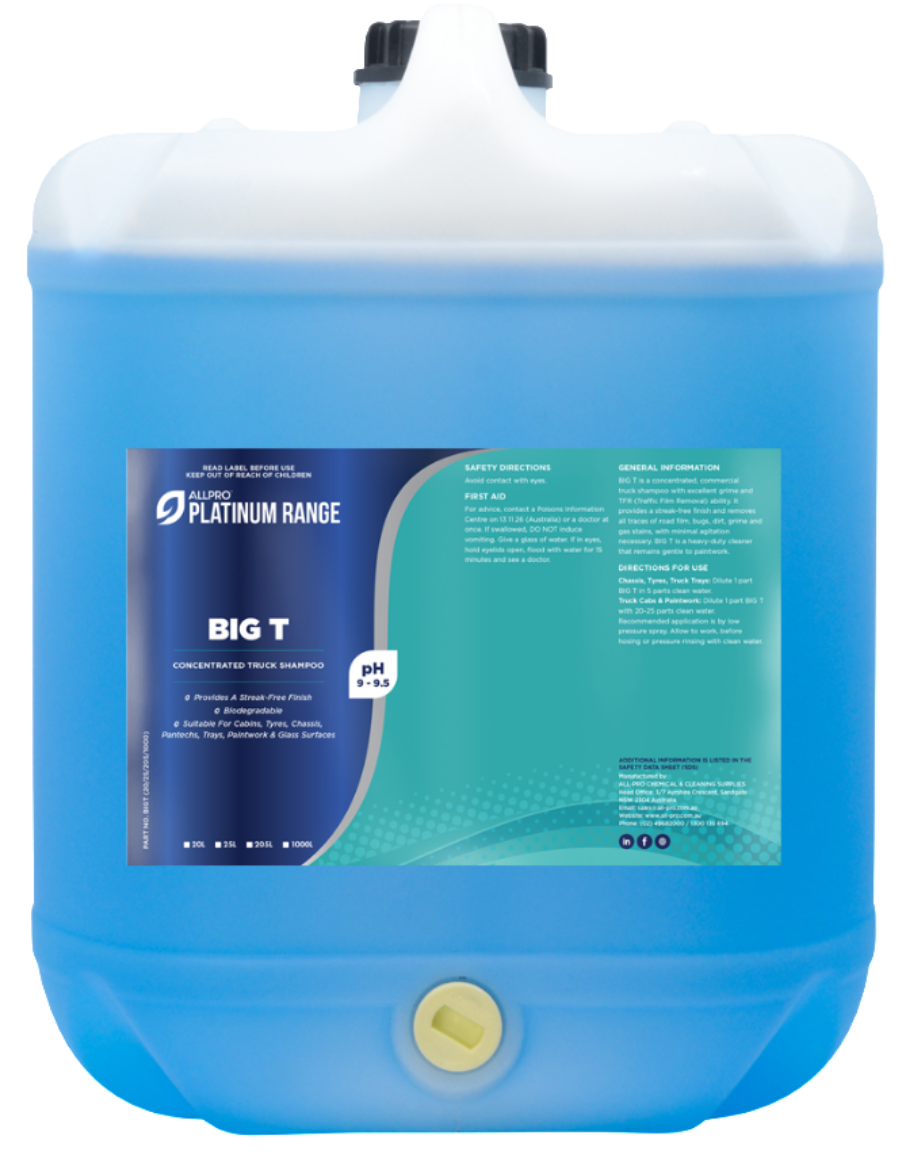 Picture of Big T 20Ltr - Heavy Duty Truck Wash