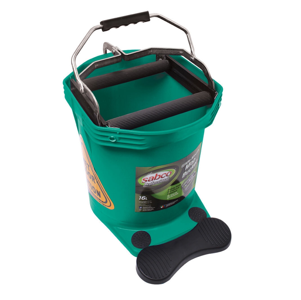 Picture of SABCO Wide Mouth 16Lt Mop Bucket - Green