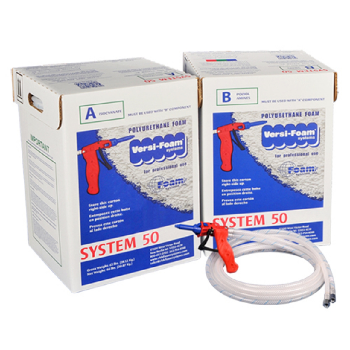 VFSTDSYS50 VersiFoam System 50 Standard (KIT A/B) The Boss Shop