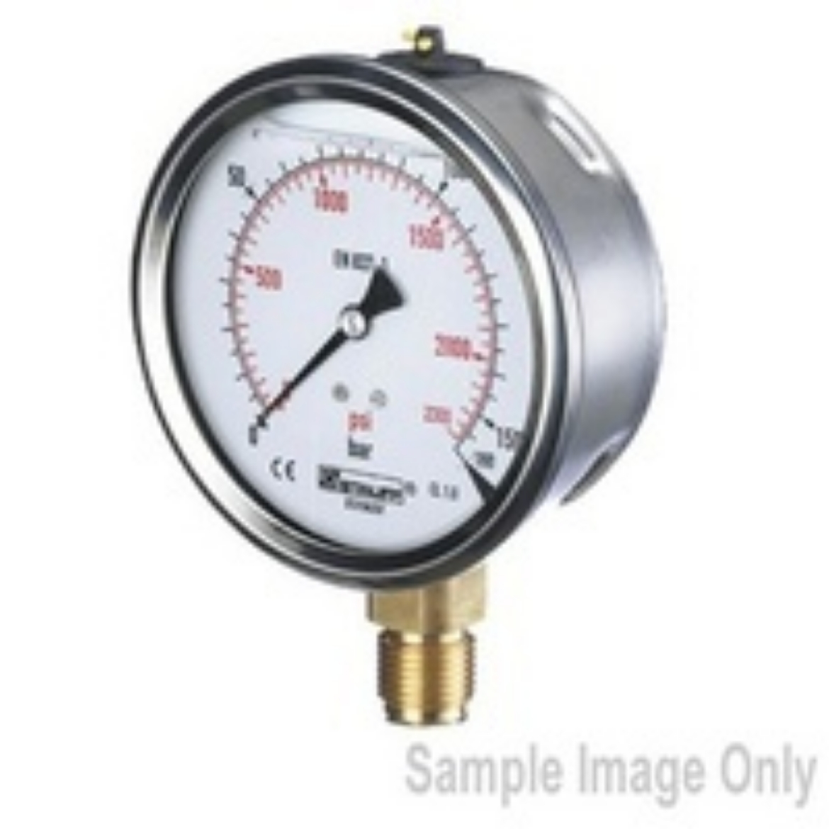 Picture of 63mm 1600kpa/230psi R/Entry 1/4bsp Gauge