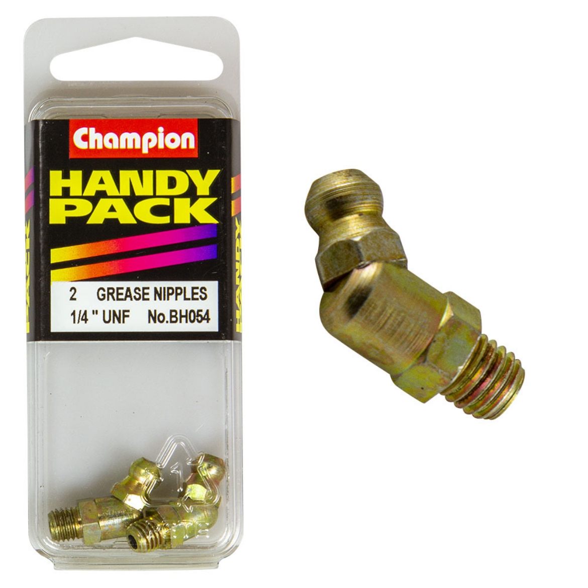 Picture of Handy Pk Grease Nipples 1/4UNF 45deg CN (Pkt.2)
