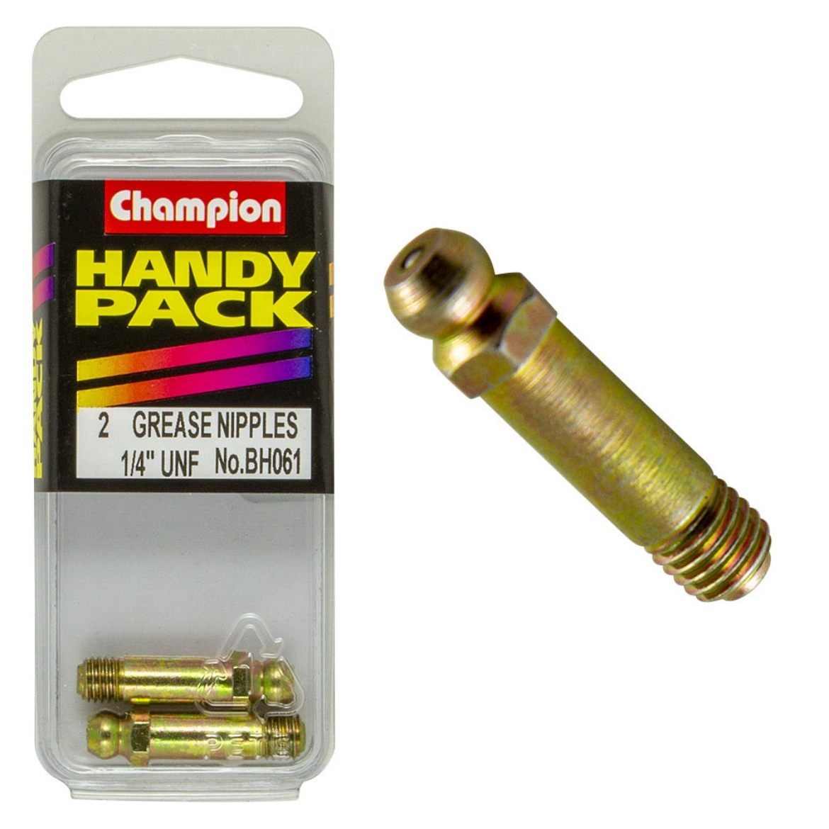 Picture of Handy Pk Grease Nipples 1/4UNF x 1-1/4 Long (Pkt.2)