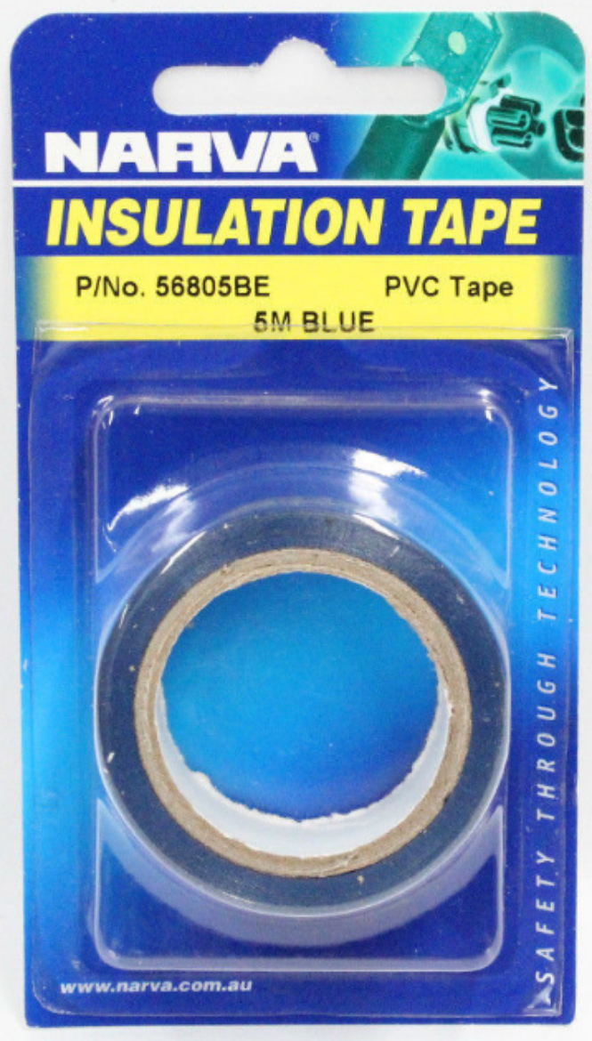 Picture of NARVA PVC TAPE 5M BLUE IN BLISTER