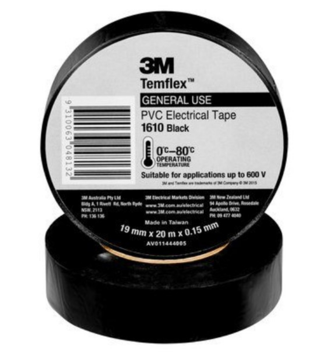 AE010586764 3M™ Temflex™ 1610 General Purpose Vinyl Electrical Tape