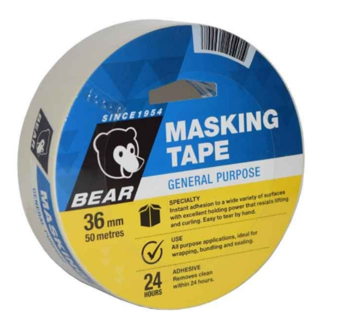 Picture of MASKING TAPE BEAR 36MMX50M TRADE PAINTER 6583