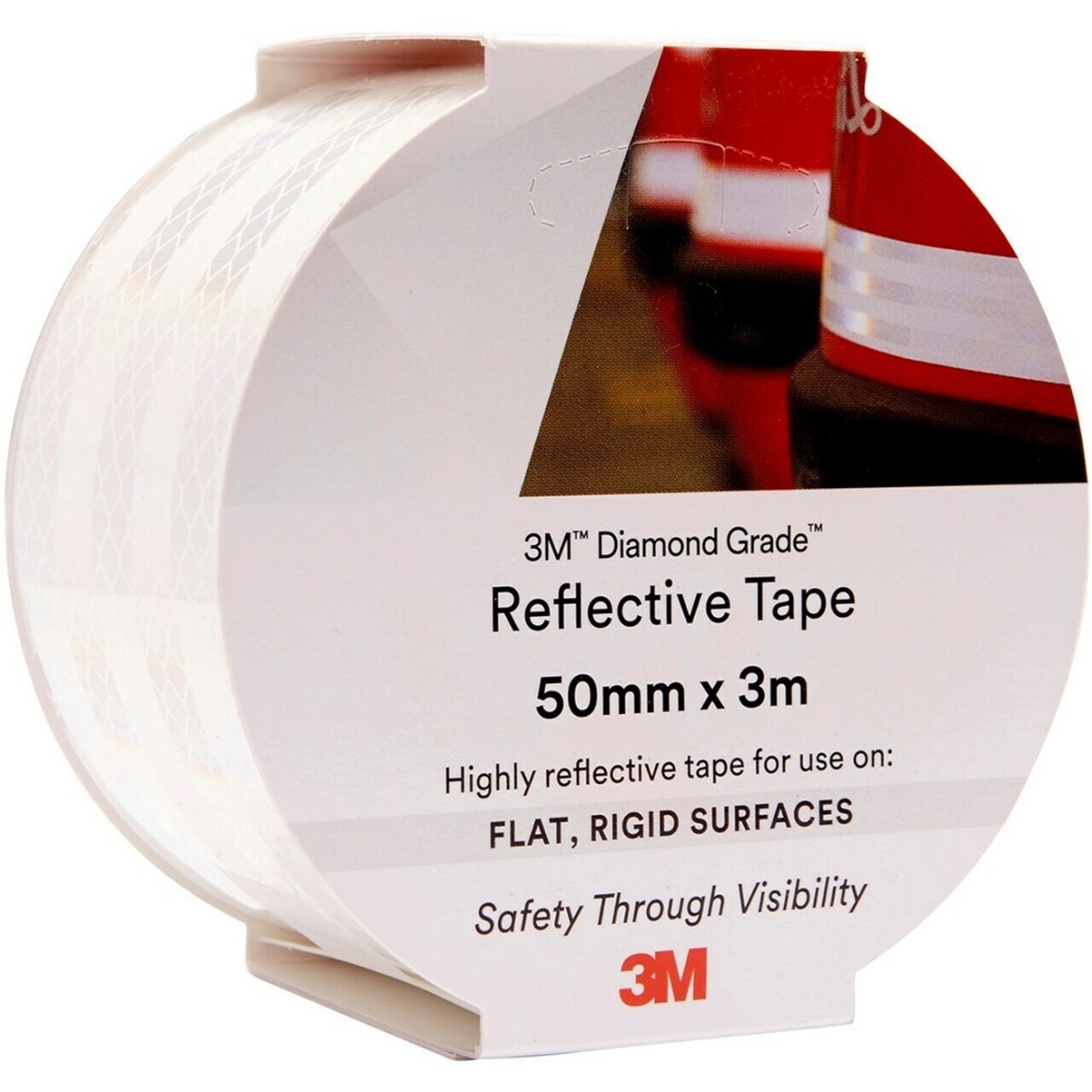 Picture of 3M™ Diamond Grade™ Conspicuity Markings 983-10 ES Retail, White 50mm x 3M