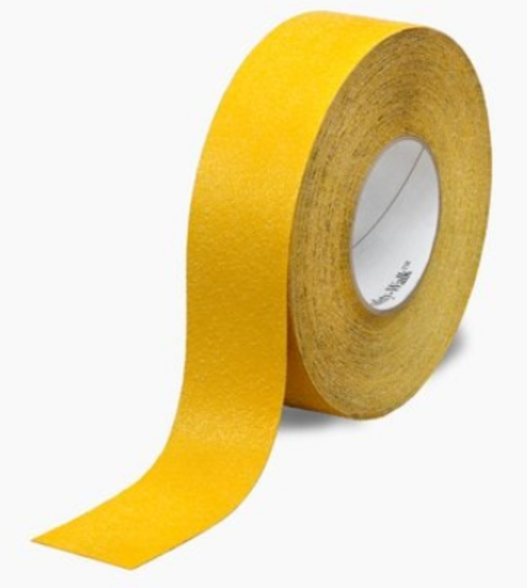 Picture of 3M™ Safety-Walk™ Slip-Resistant Conformable Tapes and Treads 530, Safety Yellow, 100mm x 18.3m