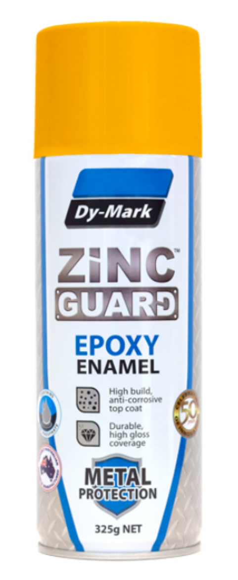 Picture of DYMARK Zinc Guard Single Pack Epoxy Gloss Golden Yellow 325g