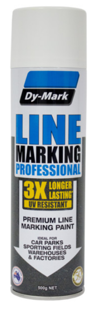 Picture of DYMARK Line Marking Professional White Aerosol 500g