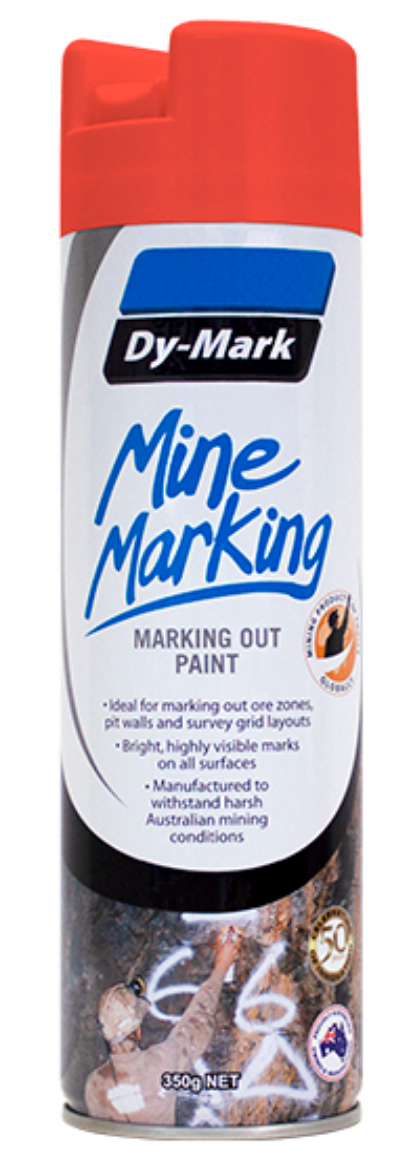 Picture of DYMARK Mine Marking Vert Fluro Orange 350g