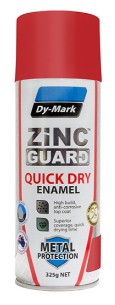 Picture of DYMARK Zinc Guard Quick Dry Enamel Signal Red R13 325g