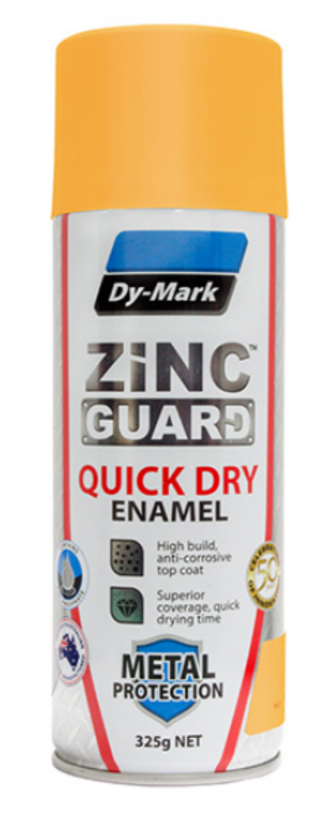 Picture of DYMARK Zinc Guard Quick Dry Enamel Golden Yellow Y14 325g