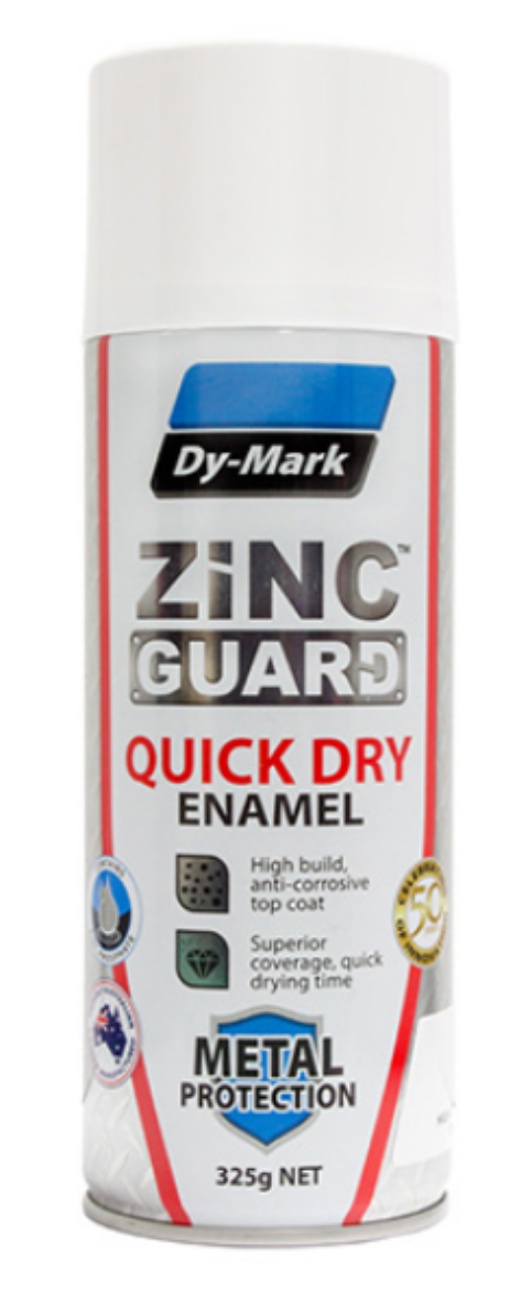 Picture of DYMARK Zinc Guard Quick Dry Enamel Gloss White 325g