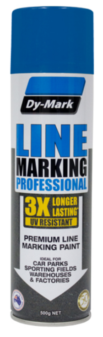 Picture of DYMARK Line Marking Professional Disabled Blue B21 Aerosol 500g