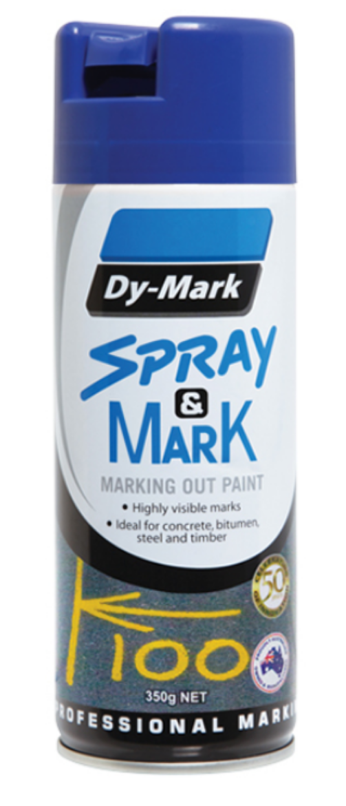 Picture of DYMARK Spray & Mark Blue 350g