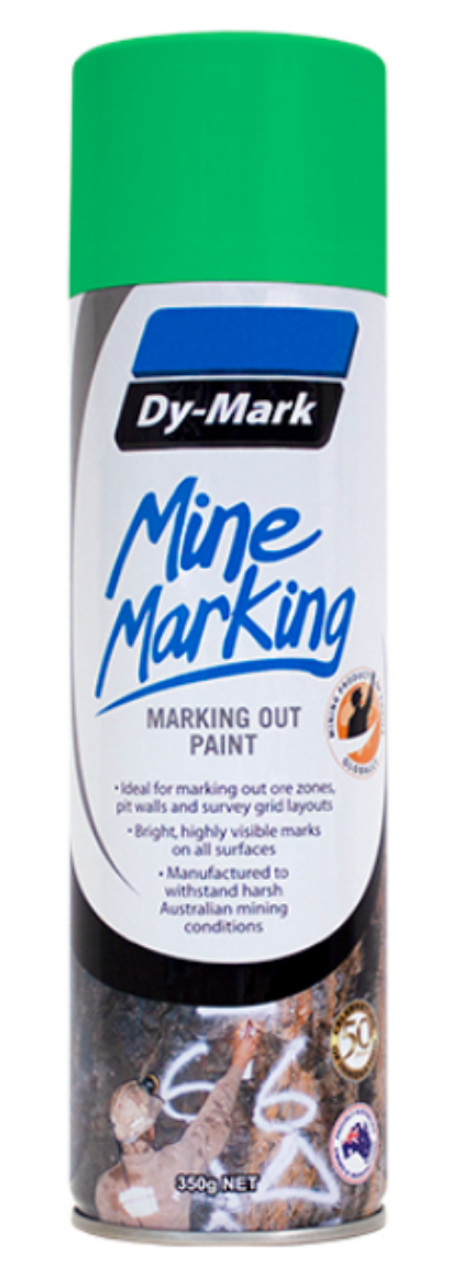 Picture of DYMARK Mine Marking Hz Fluro Green 350g