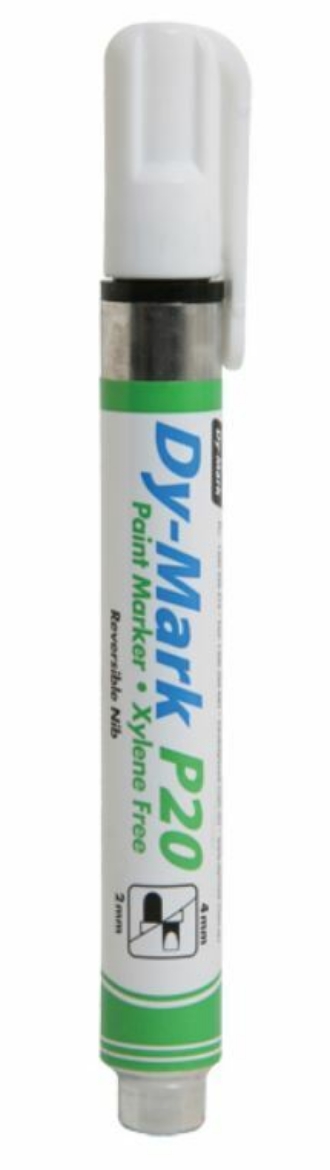 Picture of DYMARK P20 Paint Marker White