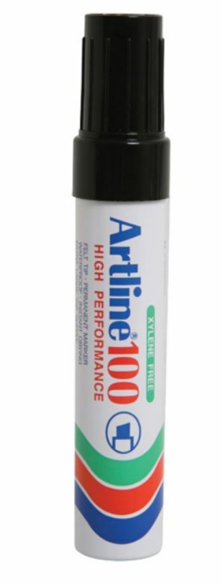 Picture of DYMARK Artline Marker 100 Black