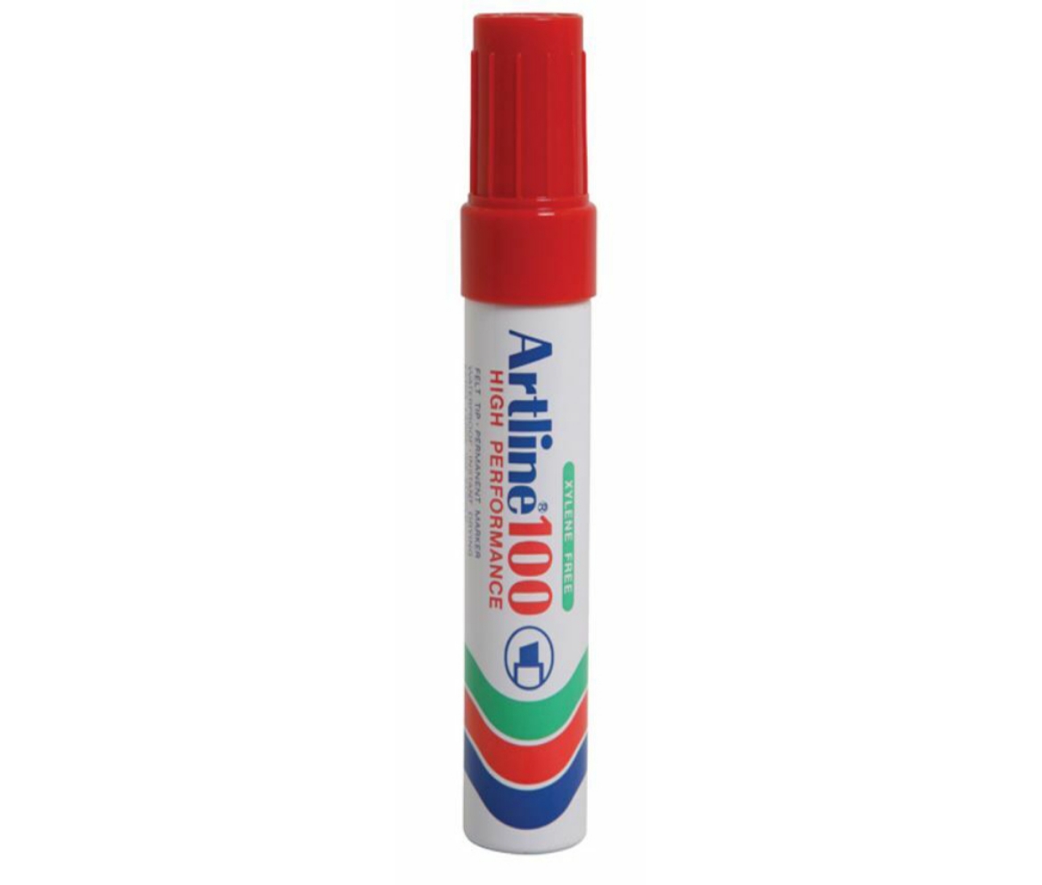 Picture of DYMARK Artline Marker 100 Red
