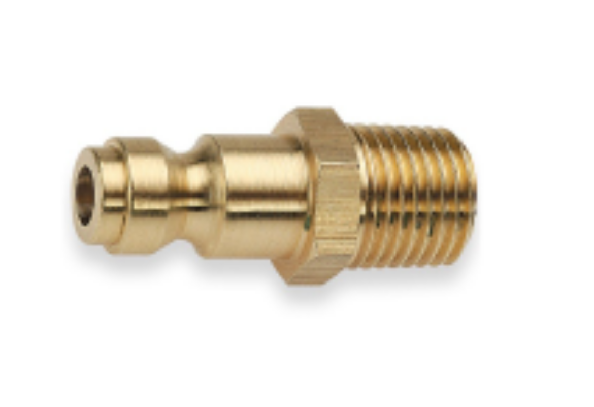 Picture of 202  Industrial 1/4 Mi Adaptor Brass
