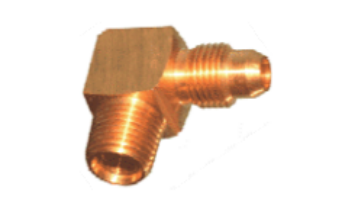 Picture of CAV Fuel Adaptor 90' 1/4" BSP x UNF1/2 x 20 tpi