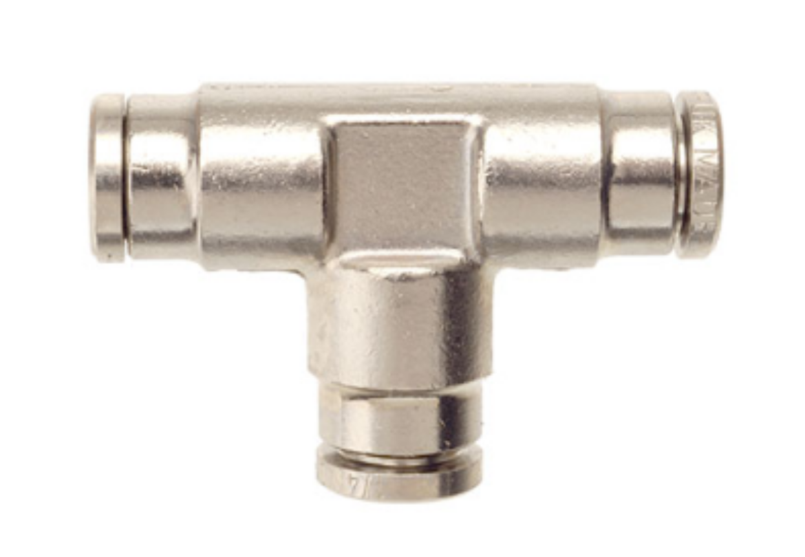 Picture of QF14NP 1/4 Tee Nickel Plated